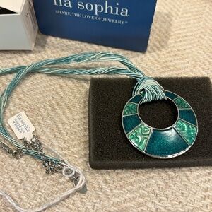 Blue Ocean Lia Sofia Necklace